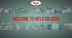 Desktop Screenshot of hiflosolders.com